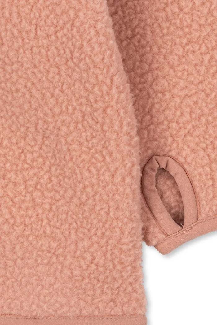 Konges Sløjd bluza dziecięca THERMY FLEECE JACKET GRS KS103548.G.9BYA różowy