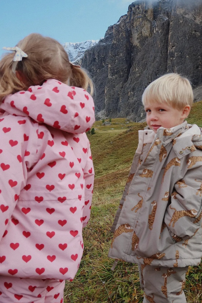 Detská bunda Konges Sløjd MISMOU FRILL JACKET KS103512.9BYA