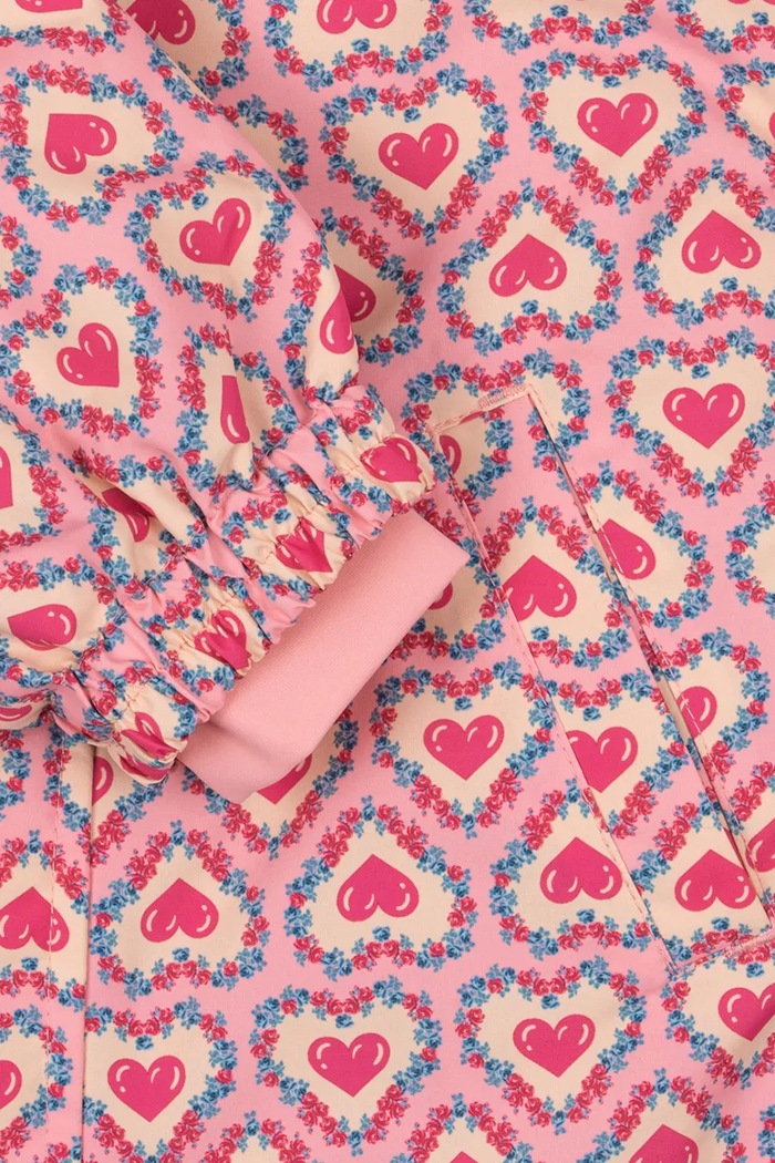 Konges Sløjd tuta per bambini NOHR SNOWSUIT PRINT KS103517.G.9BYA rosa