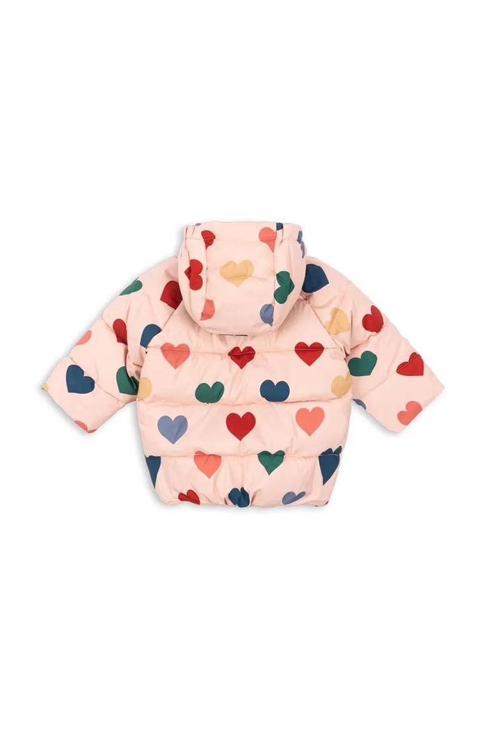 Dziewczynka Konges Sløjd kurtka dziecięca NUKA JACKET GRS KS103522.9BYA beżowy