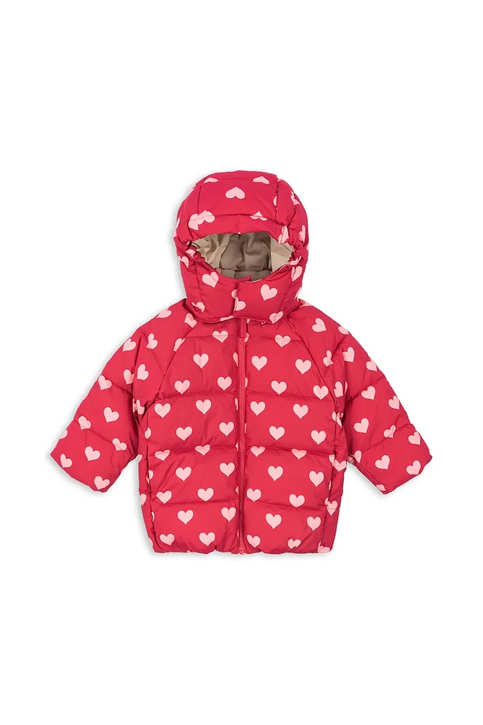 Konges Sløjd geacă copii NUKA JACKET GRS KS103522.9BYA roz AW25