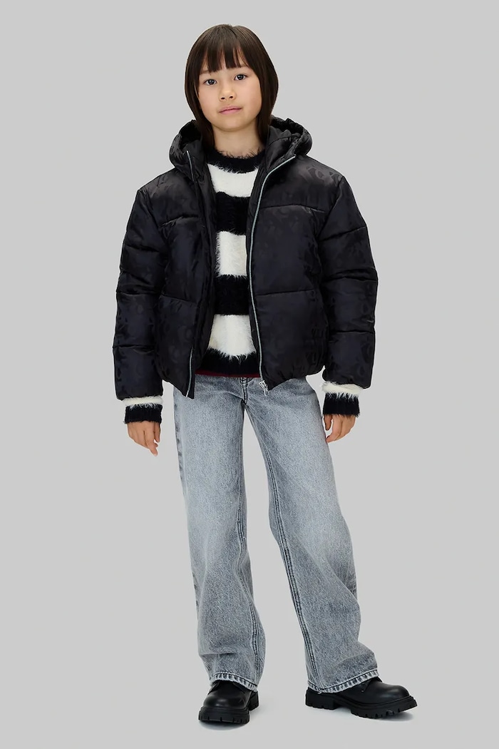 Detská bunda Calvin Klein Jeans čierna IG0IG03020.104.128.9BYA
