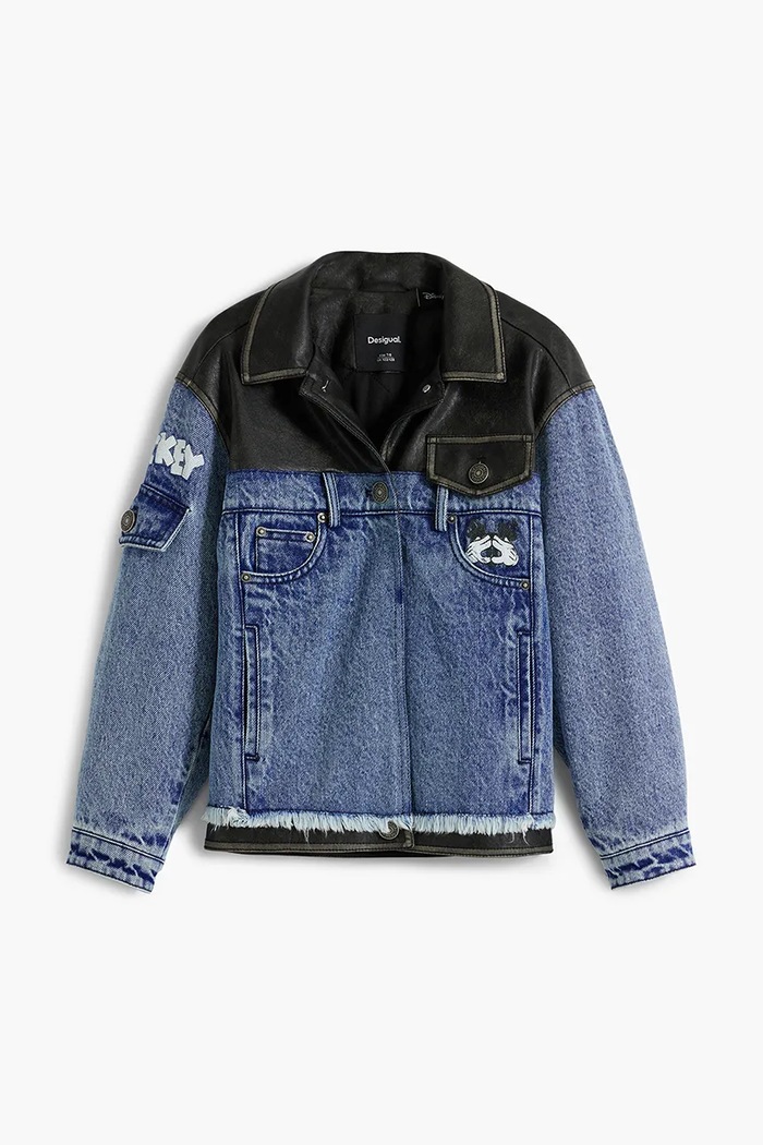 Desigual geaca copii 25WGED02 albastru AW25