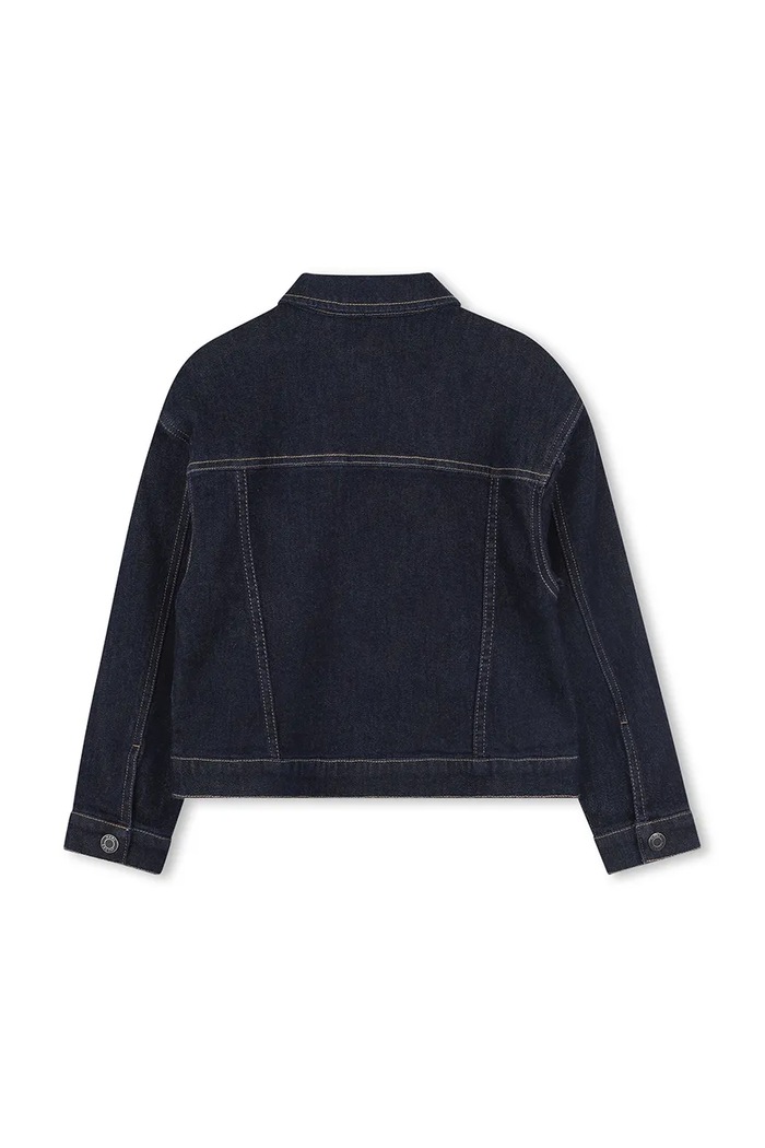 Deklice Otroška jeans jakna Marc Jacobs W60567 modra