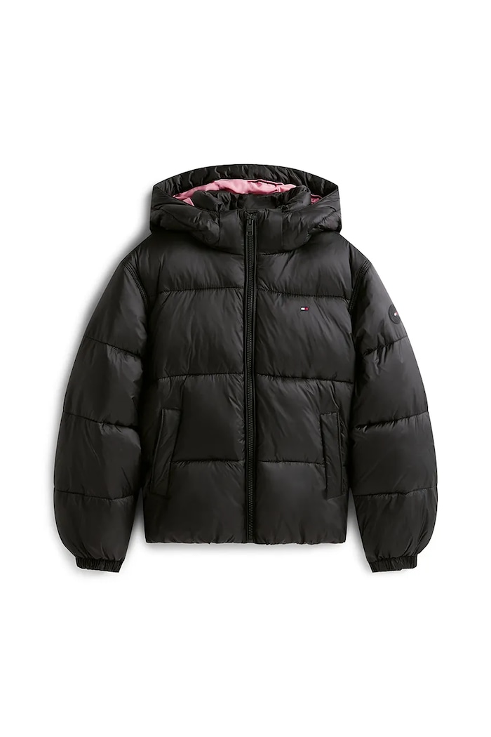 Tommy Hilfiger kurtka dziecięca KG0KG08759.9BYA czarny AW25