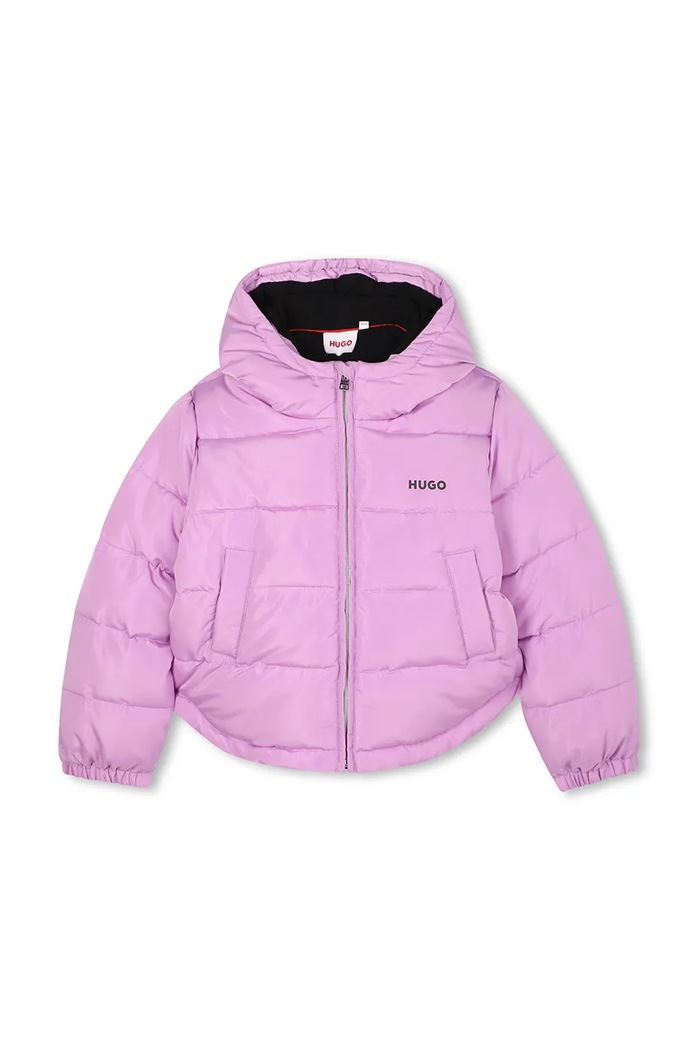 HUGO Geacă copii G00527.156.162 violet AW25