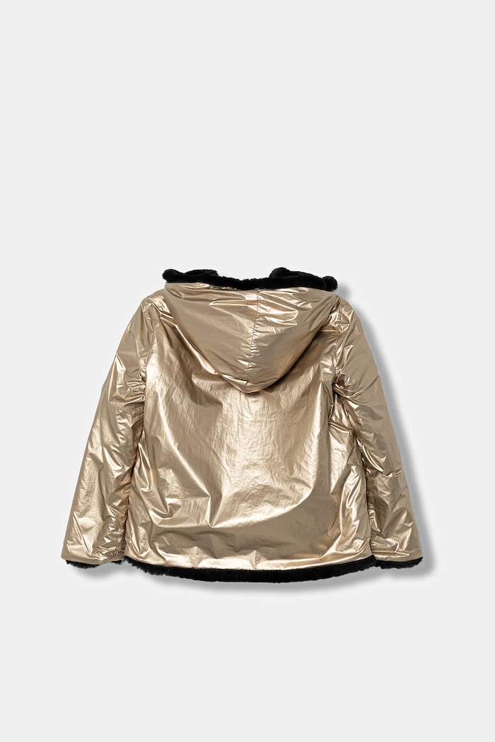 Fete Guess geacă reversibilă pentru copii J5BL25.WHGO0.9BYA negru