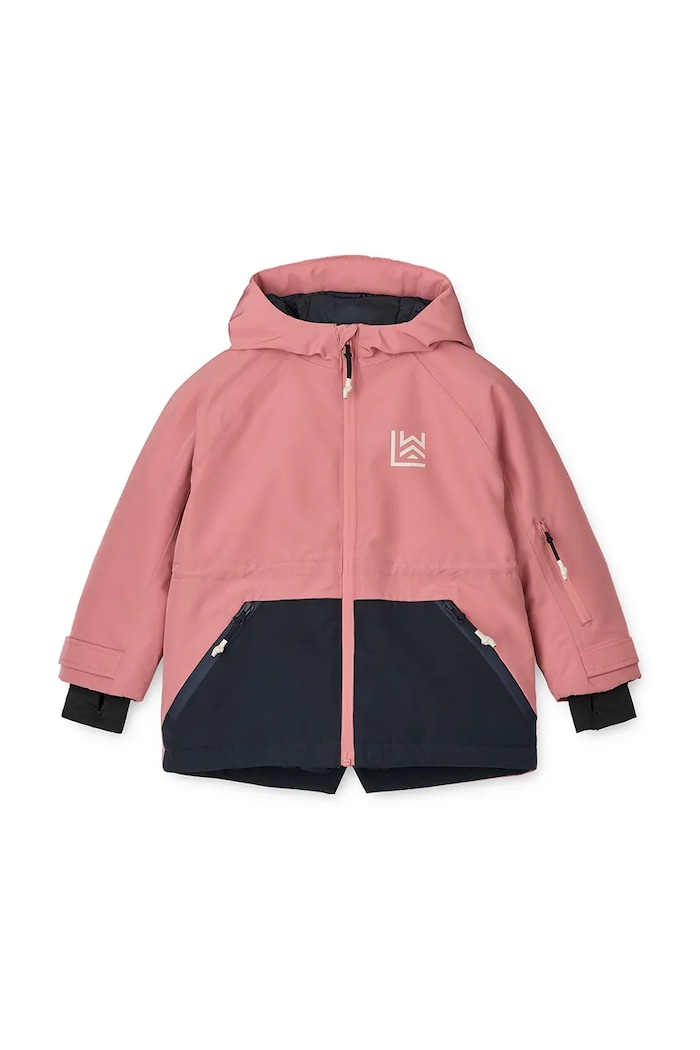 Liewood geacă copii Kalle Jacket cu captuseala roz LW20052.G.9BYA