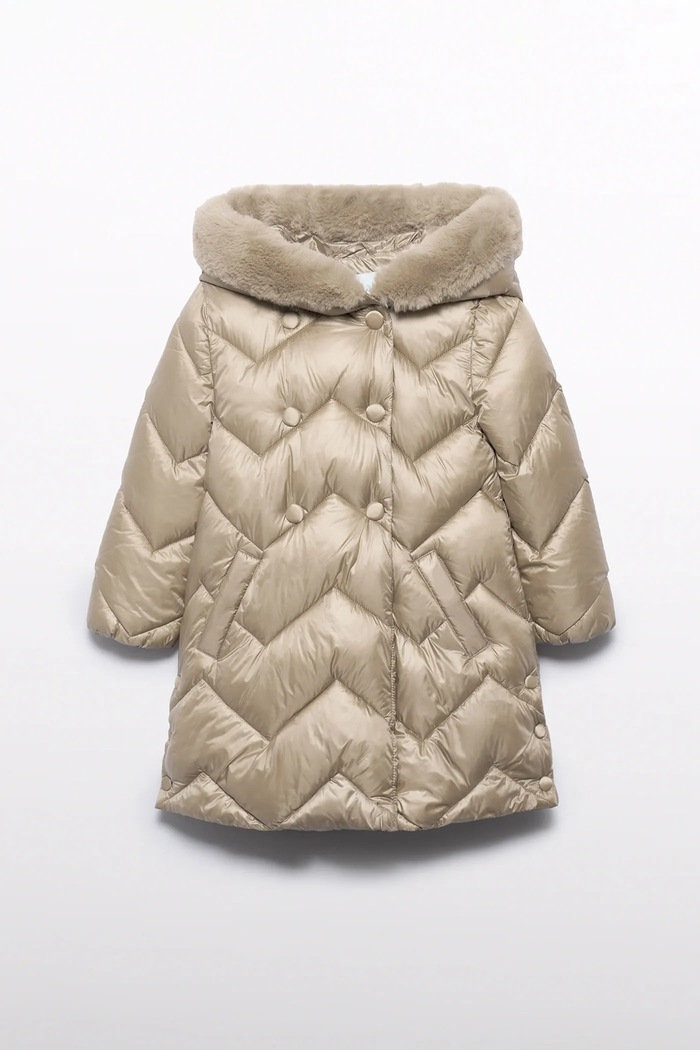 Παιδικό μπουφάν Abel&Lula 5847.1.Mini.9BYA πράσινο AW25