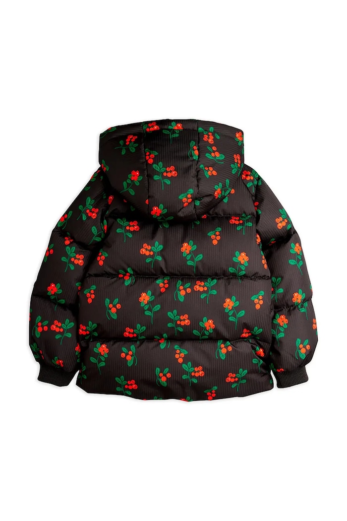 Κοριτσίστικα Παιδικό μπουφάν Mini Rodini Lingonberries 25710112 μαύρο