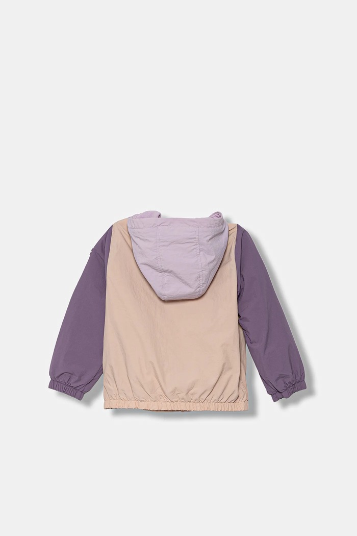 United Colors of Benetton kurtka dziecięca 2IGGGN03U.P.seasonal różowy AW25