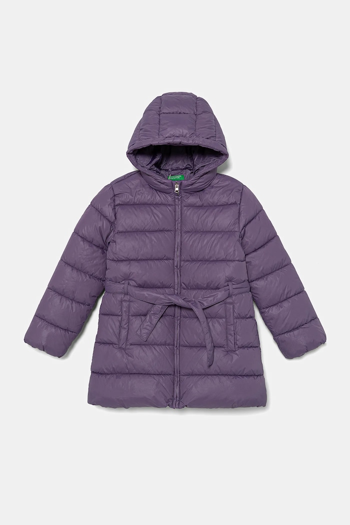 United Colors of Benetton geacă copii cu captuseala violet 2NQRCN06O.G.seasonal