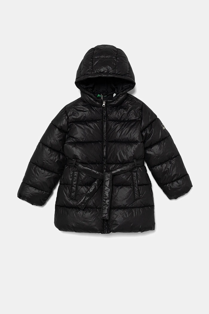 United Colors of Benetton kurtka dziecięca pozostałe czarny 2NQRCN06O.G.seasonal