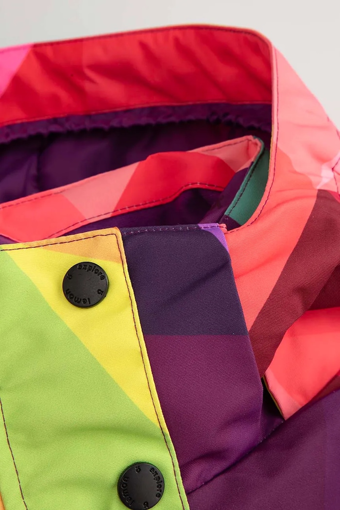 Fete Lemon Explore Geacă de schi pentru copii ZL5152101OSG multicolor