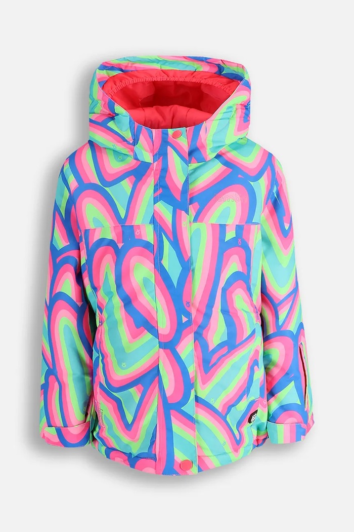 Lemon Explore geacă de schi pentru copii cu captuseala multicolor ZL5152105OSG