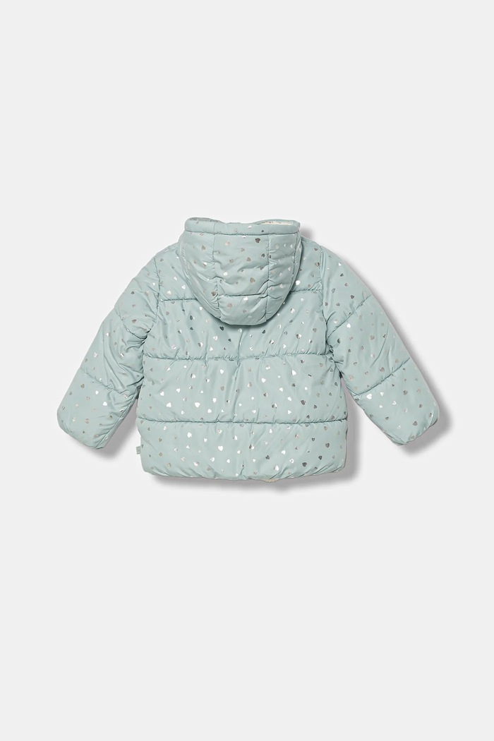 Παιδικό μπουφάν United Colors of Benetton 2NNQGN048.P.Seasonal τιρκουάζ AW25