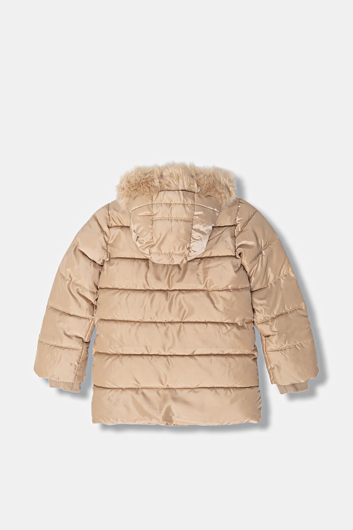 United Colors of Benetton kurtka dziecięca 2SVKCN05V.G.reproposed złoty AW25