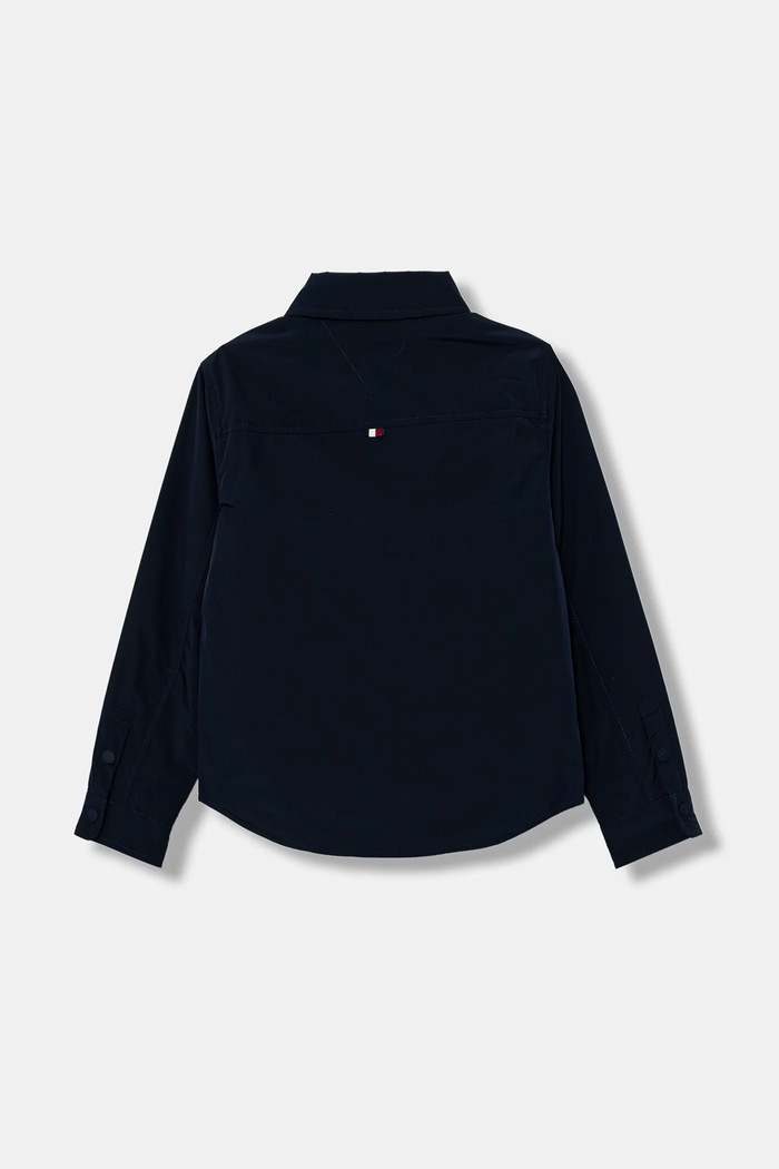 Chlapec Detská bunda Tommy Hilfiger KS0KS00644.9BYA tmavomodrá