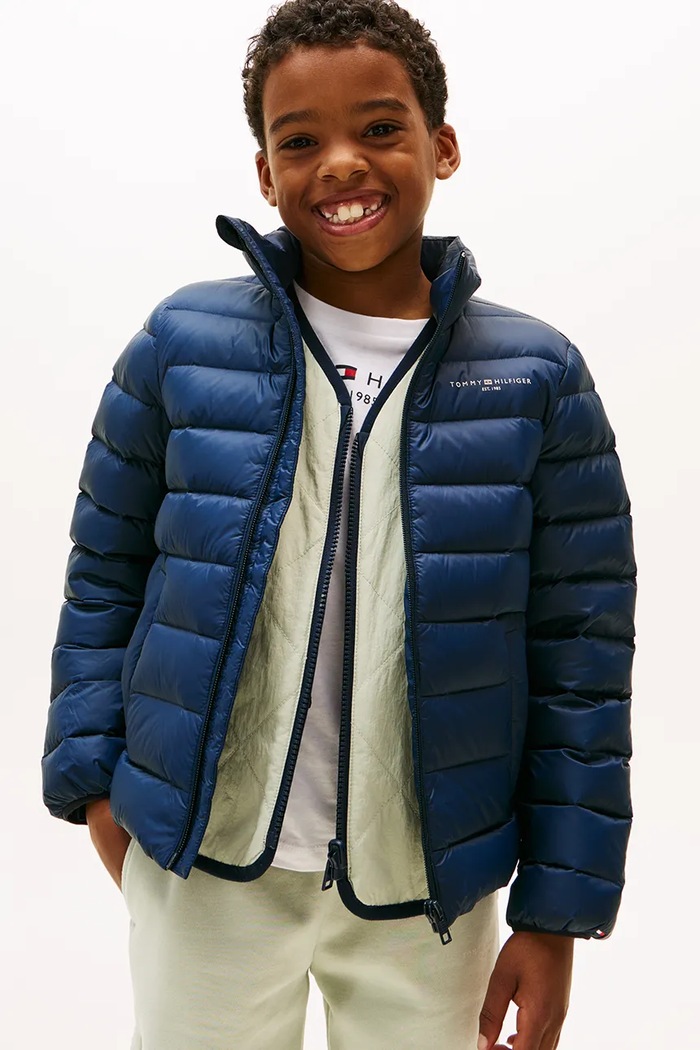 Παιδικό μπουφάν Tommy Hilfiger KS0KS00652.9BYA