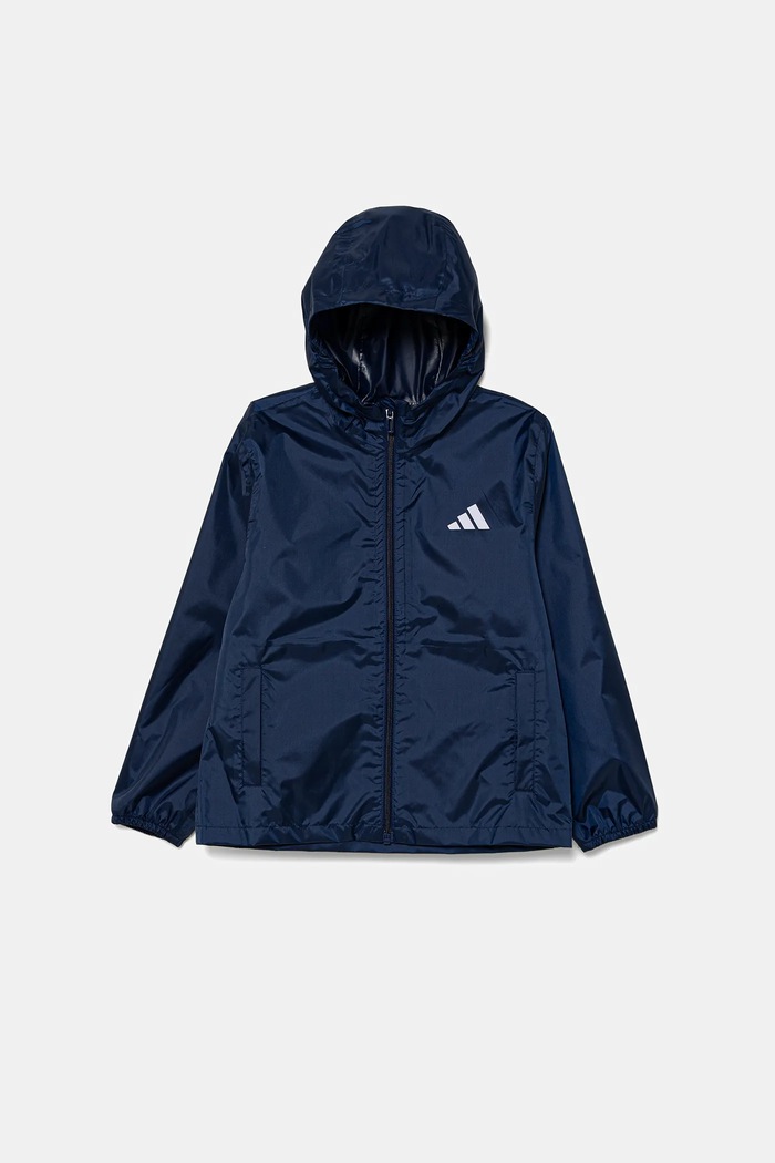 Παιδικό μπουφάν adidas JV5818 σκούρο μπλε AW25