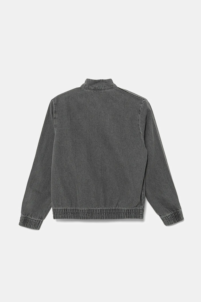 Мальчик Детская джинсовая куртка adidas Originals JV7801 серый