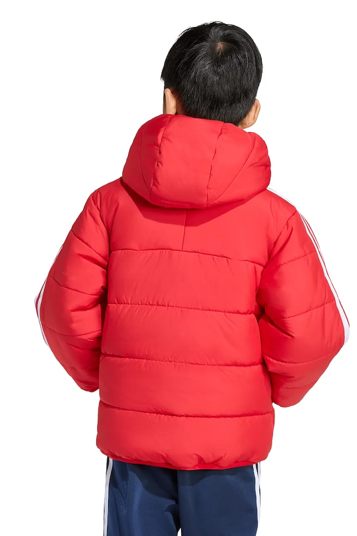 Dětská bunda adidas Originals JV8550 červená AW25