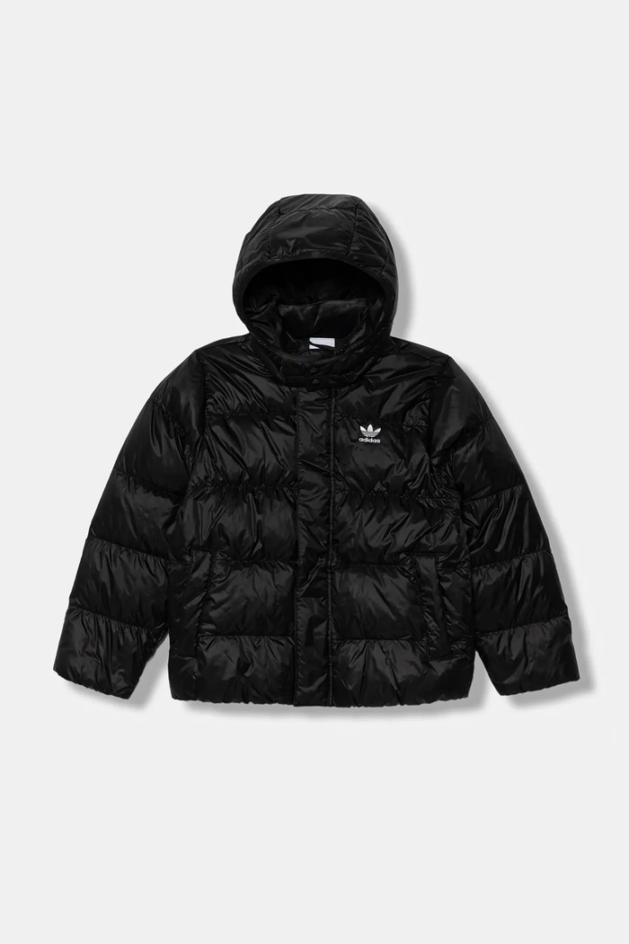 Detská páperová bunda adidas Originals JX0550 čierna AW25