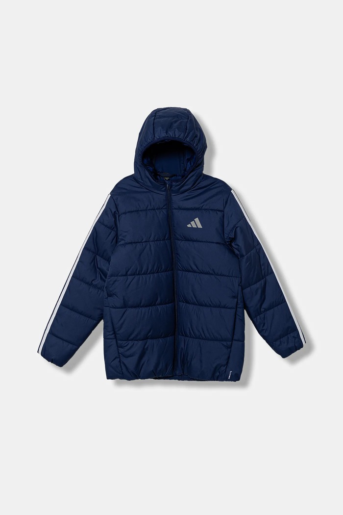 Παιδικό μπουφάν adidas JL7403 σκούρο μπλε AW25