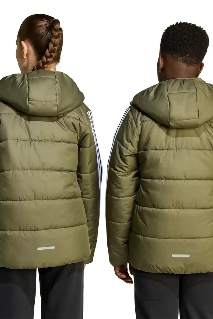 Dětská bunda adidas JL7405 zelená