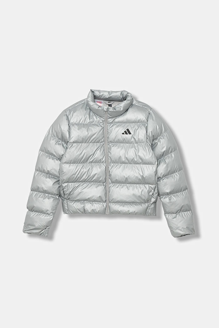Детско яке adidas JM1670 сребърен AW25