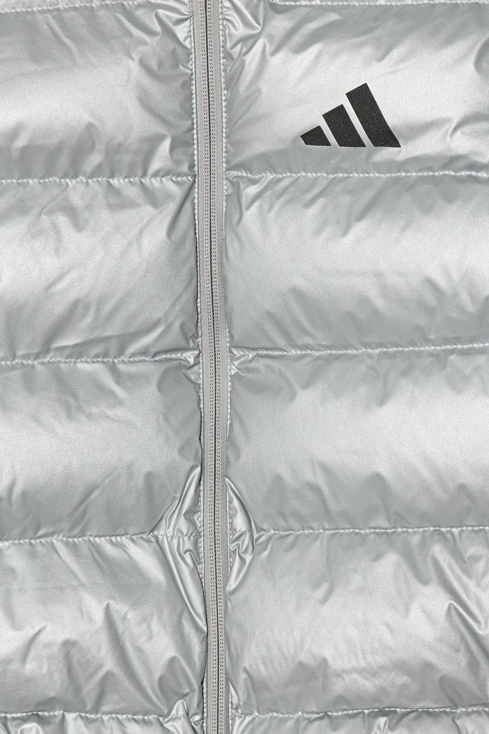 Detská bunda adidas strieborná JW2474