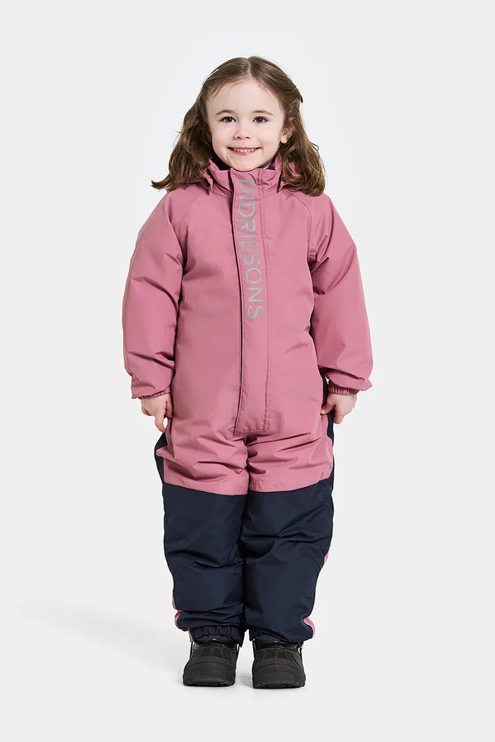 Bunda Didriksons TALVI KIDS COVER zateplené ružová 505362.9BYA