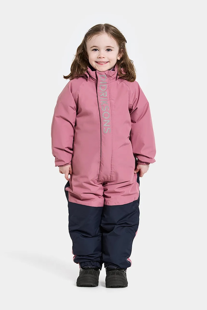 Bunda Didriksons TALVI KIDS COVER zateplené ružová 505362.9BYA