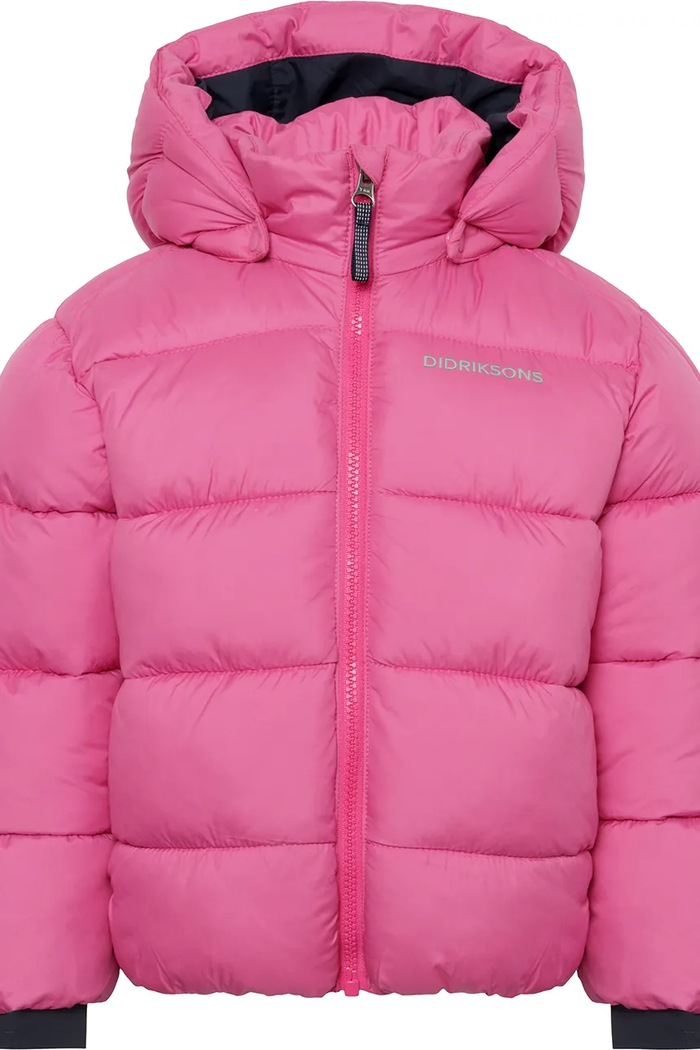 Didriksons kurtka dziecięca ROXEN KIDS JACKET 505811.9BYA różowy AW25