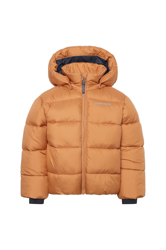 Didriksons kurtka dziecięca ROXEN KIDS JACKET 505811.9BYA brązowy AW25