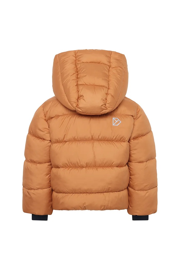 Chłopiec Didriksons kurtka dziecięca ROXEN KIDS JACKET 505811.9BYA brązowy