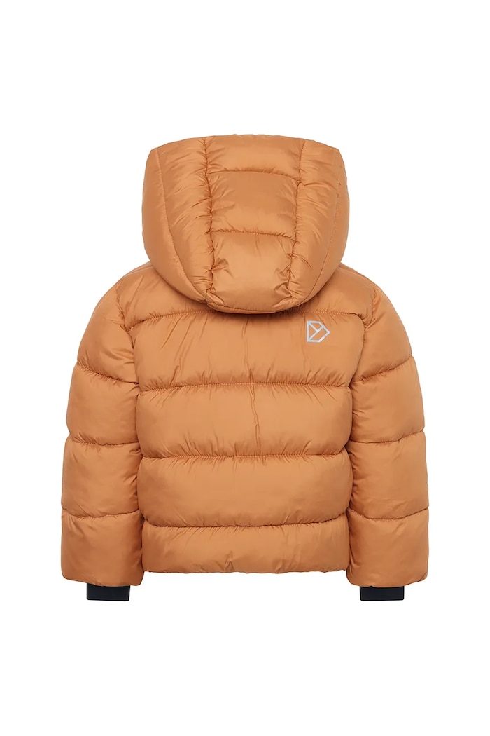 Chłopiec Didriksons kurtka dziecięca ROXEN KIDS JACKET 505811.9BYA brązowy