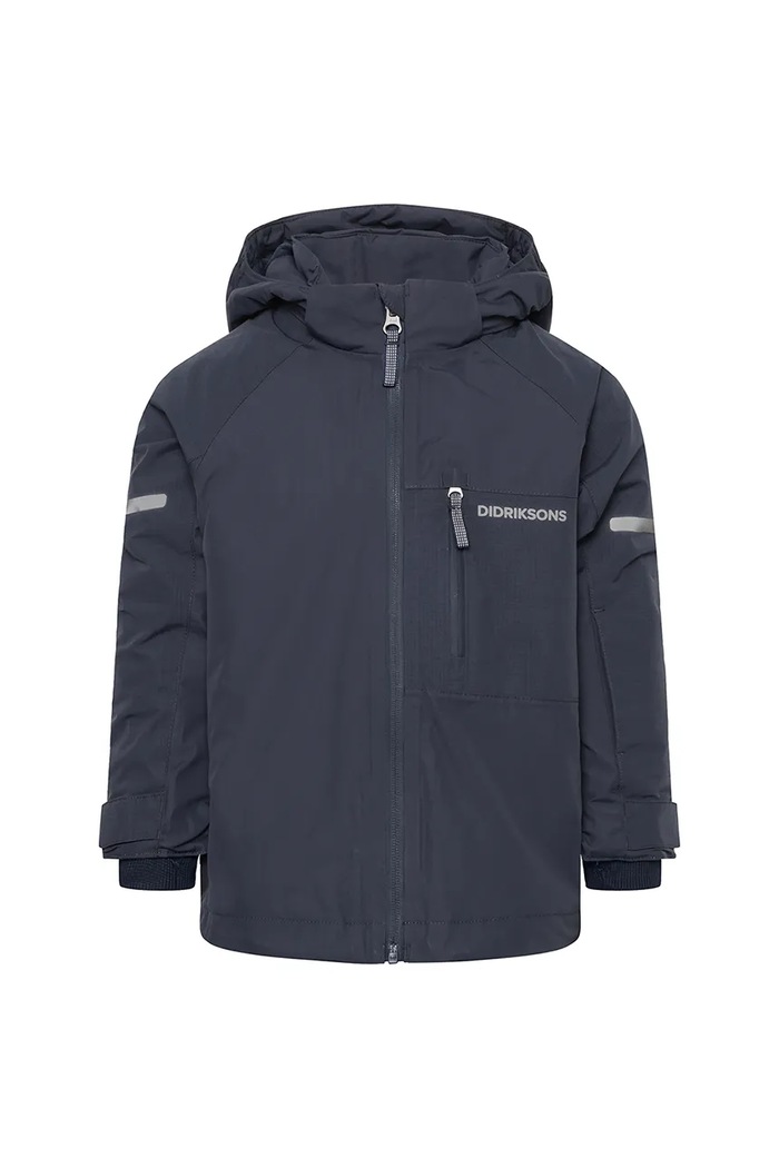 Detská bunda Didriksons FALKEN KIDS JKT zateplené tmavomodrá 505849.9BYA