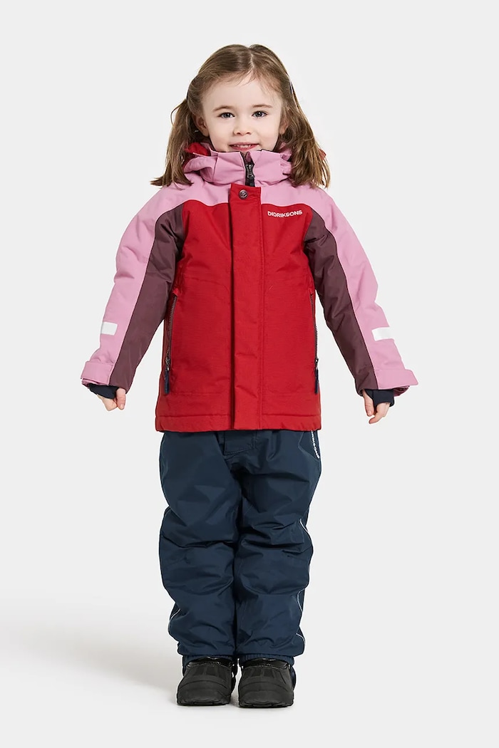 Detská bunda Didriksons NEPTUN KIDS JKT 4 červená 505985.9BYA