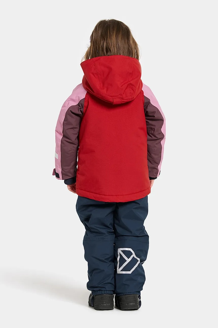 Detská bunda Didriksons NEPTUN KIDS JKT 4 505985.9BYA červená