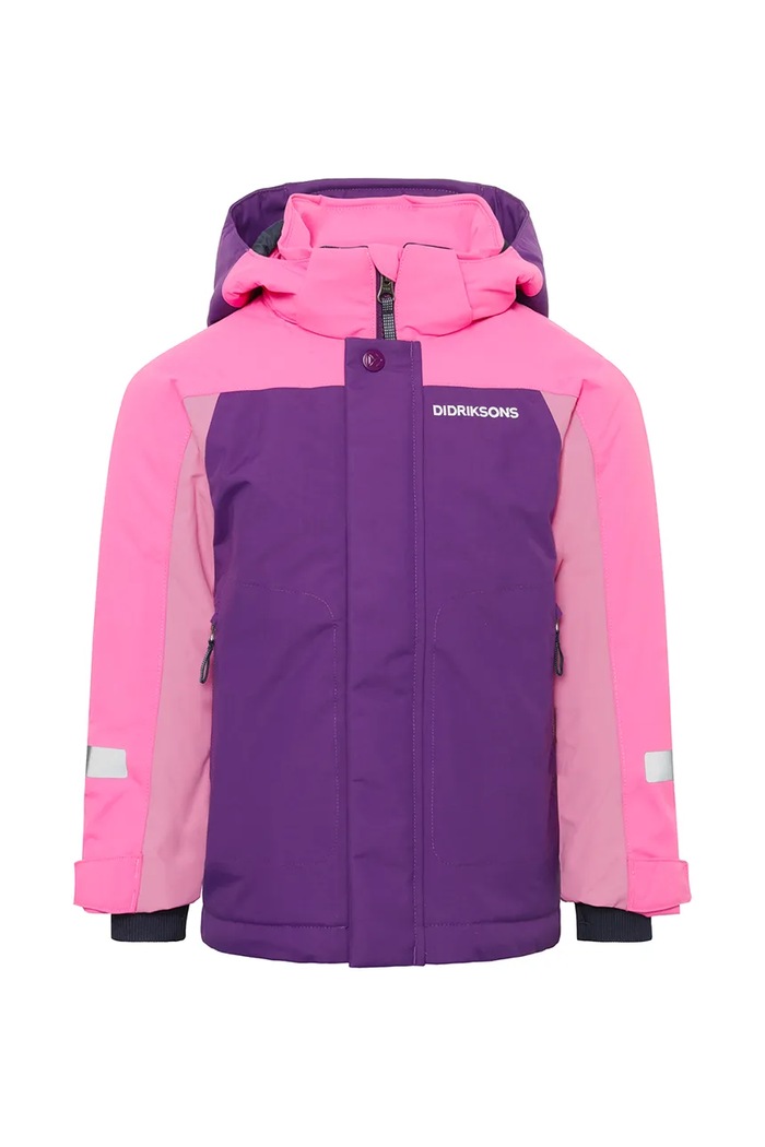 Detská bunda Didriksons NEPTUN KIDS JKT 4 505985.9BYA fialová AW25
