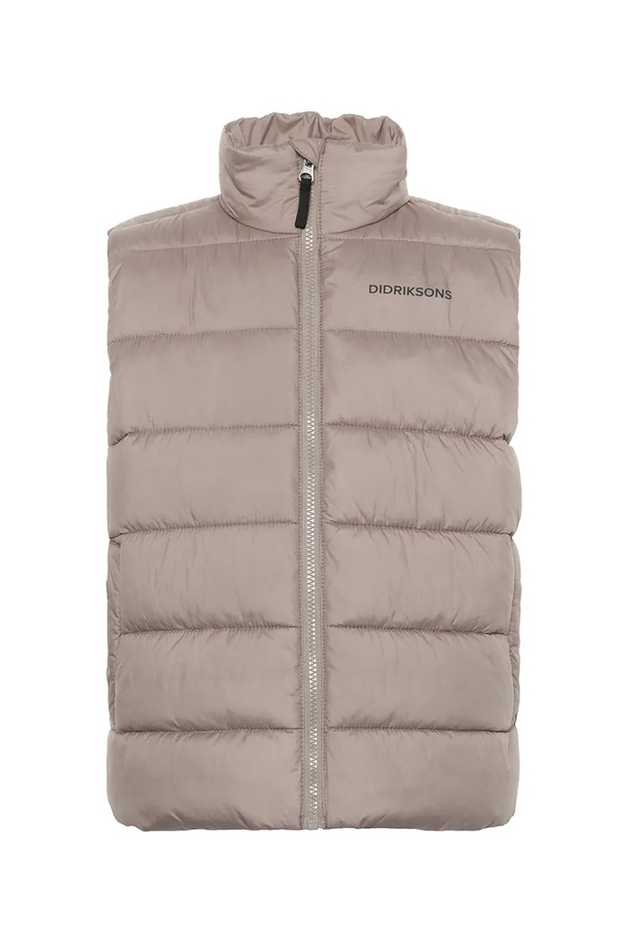 Didriksons bezrękawnik dziecięcy KILO KIDS VEST 2 505987.9BYA brązowy AW25