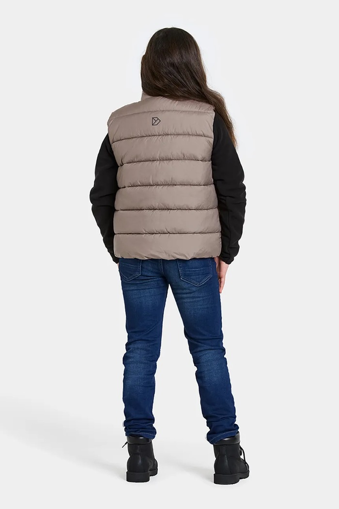 Didriksons bezrękawnik dziecięcy KILO KIDS VEST 2 brązowy 505987.9BYA