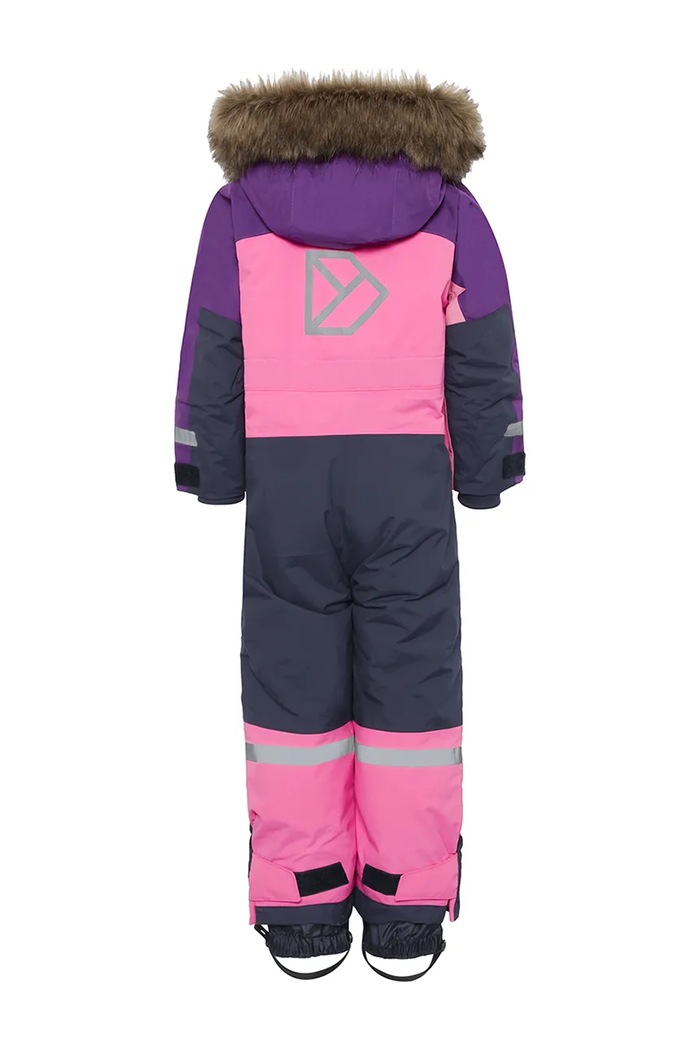 Chlapec Detský overal Didriksons BJÄRVEN KDS COVER 4 505999.9BYA ružová
