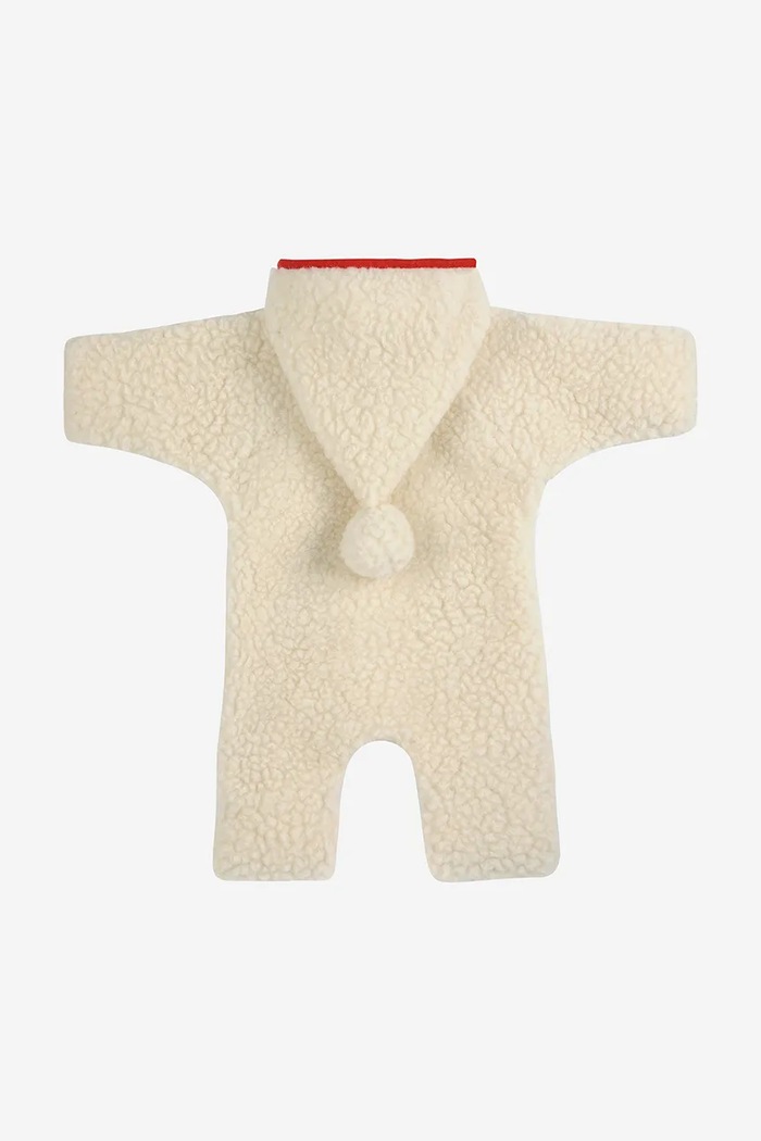 Vuneni kombinezon za bebe Bobo Choses BINIBAMBA 225AB001 bež AW25