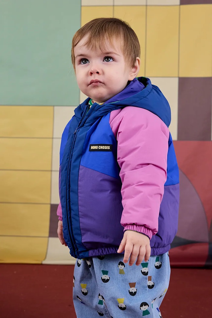Βρεφικό μπουφάν διπλής όψης Bobo Choses Lucky Clover 225AB105