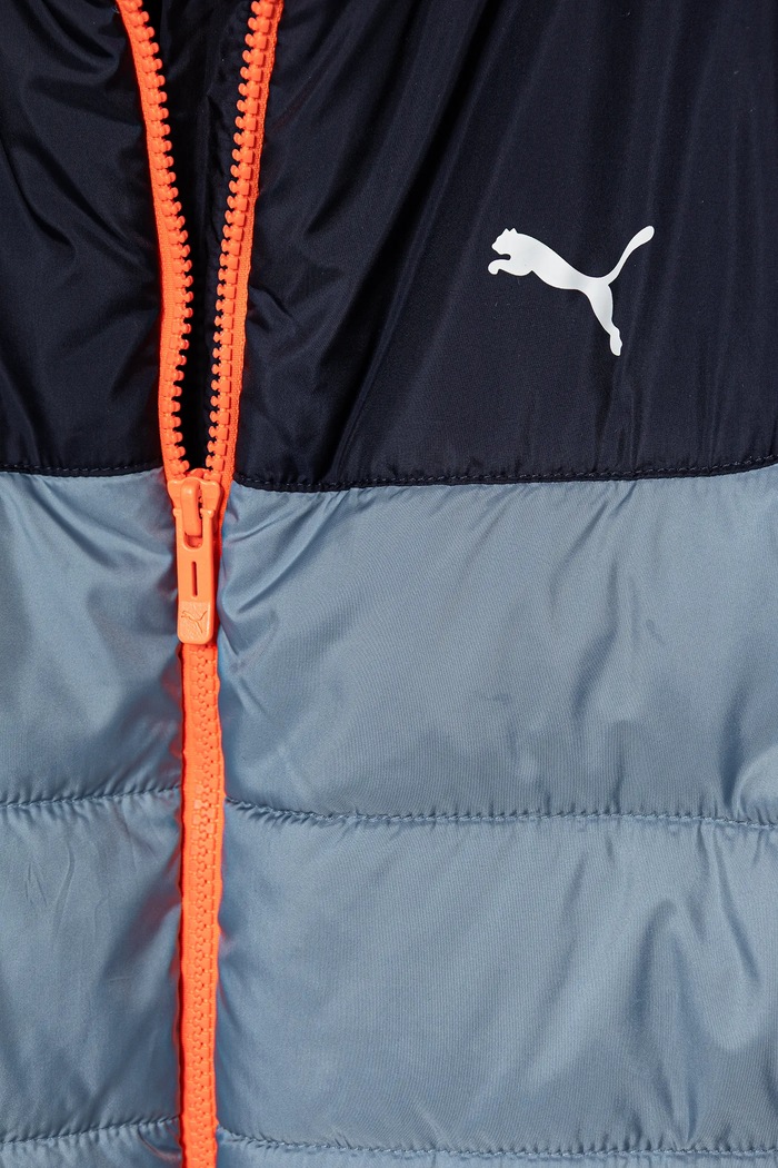 Băieți Puma Geaca copii ESS Hooded Padded Jacket 685226 albastru