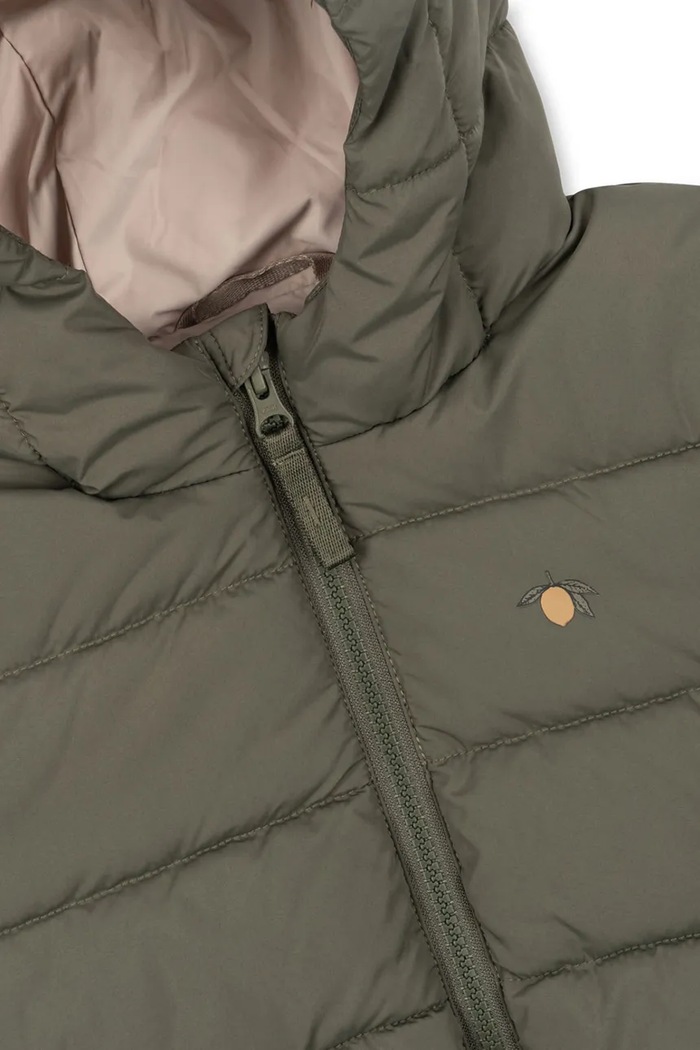 Detská bunda Konges Sløjd ALPI JACKET GRS zelená KS103439.9BYA