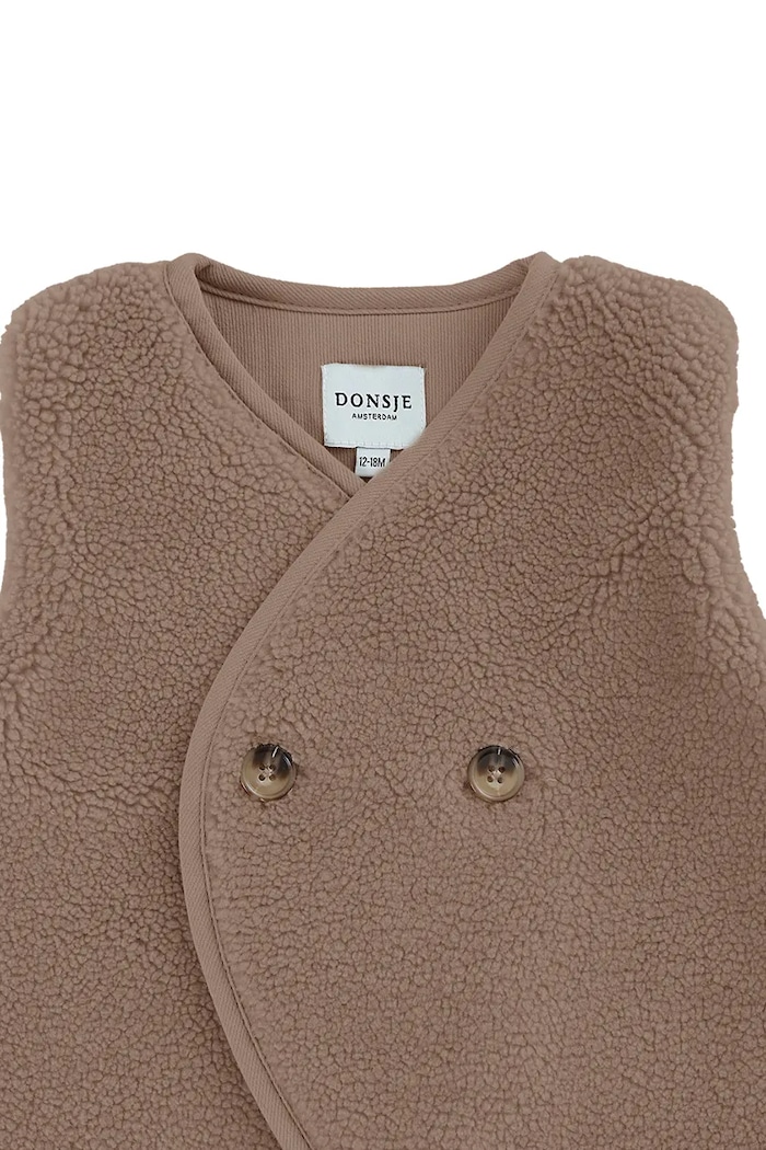 BIMBA Donsje gilet per bambini Monty Gilet 4044300.98.140 marrone