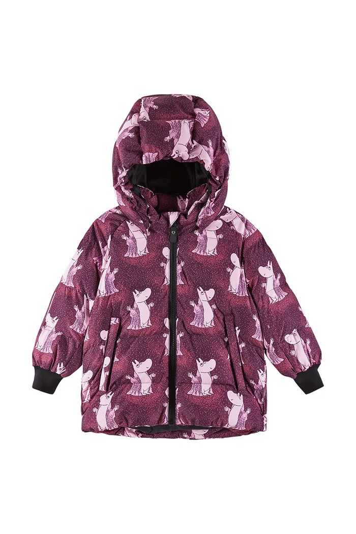 Detská bunda Reima Moomin Lykta burgundské 5100013B.9BYA